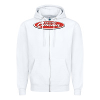 White new beverly cinema Zipper Hoodie - linhVisuals