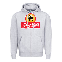 Heather Grey shoprite Zipper Hoodie - linhVisuals