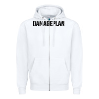 White the-damageplan-new-found-power-cool Zipper Hoodie - linhVisuals