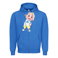 True Royal jj cocomelon babyshark Zipper Hoodie - linhVisuals