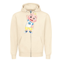 Sandshell jj cocomelon babyshark Zipper Hoodie - linhVisuals