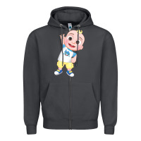Smoke jj cocomelon babyshark Zipper Hoodie - linhVisuals