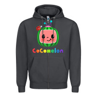 Smoke cocomelon Zipper Hoodie - linhVisuals