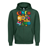 Sports Green cinco de mayo mexican fiesta 5 de mayo t shirt Zipper Hoodie - linhVisuals