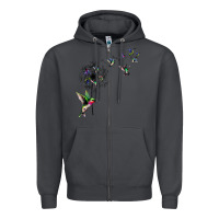 Smoke bird hummingbird dandelion flowers shirt for women men t shirt Zipper Hoodie - linhVisuals