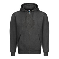Charcoal Heather ave maria schubert latin mass blessed mother hail mary lady t shirt Zipper Hoodie - linhVisuals