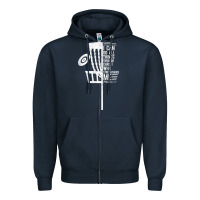 Navy christian disc golf i can do all things philippians 4 13 t shirt Zipper Hoodie - linhVisuals