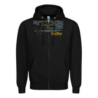 Black caddyshack bushwood country club explosion t shirt Zipper Hoodie - linhVisuals
