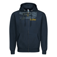Navy caddyshack bushwood country club explosion t shirt Zipper Hoodie - linhVisuals