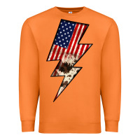 Carrot Lightning Bolt Premium Sweatshirt - JahusDesignShop