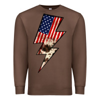 Chestnut Lightning Bolt Premium Sweatshirt - JahusDesignShop