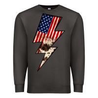 Smoke Lightning Bolt Premium Sweatshirt - JahusDesignShop