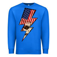 True Royal Lightning Bolt Premium Sweatshirt - JahusDesignShop