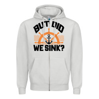 Dove Grey funny boat captain gift for boater men women cool boating t shirt Zipper Hoodie - linhVisuals