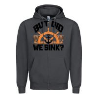 Smoke funny boat captain gift for boater men women cool boating t shirt Zipper Hoodie - linhVisuals