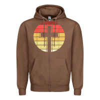 Chestnut jesus cross retro style vintage t shirt Zipper Hoodie - linhVisuals