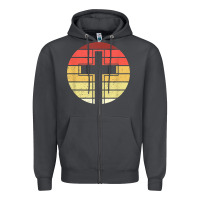 Jesus Cross Retro Style Vintage T Shirt Zipper Hoodie | Teevron