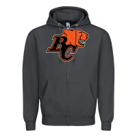 Smoke bc lions Zipper Hoodie - linhVisuals