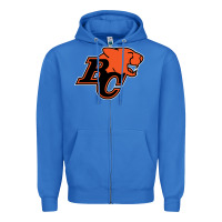 True Royal bc lions Zipper Hoodie - linhVisuals