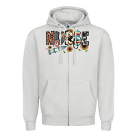 Dove Grey nurse Zipper Hoodie - JahusDesignShop