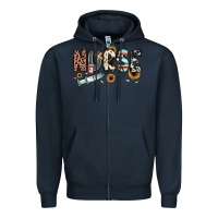 Navy nurse Zipper Hoodie - JahusDesignShop