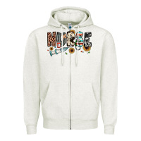 Oatmeal Heather nurse Zipper Hoodie - JahusDesignShop