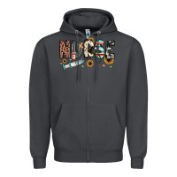 Smoke nurse Zipper Hoodie - JahusDesignShop