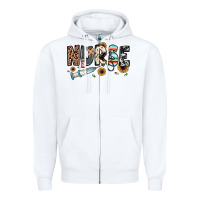 White nurse Zipper Hoodie - JahusDesignShop