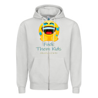 Dove Grey imsickofit f.t.k. fuck them kids funny premium t shirt Zipper Hoodie - linhVisuals