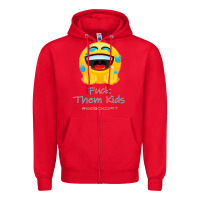 Red imsickofit f.t.k. fuck them kids funny premium t shirt Zipper Hoodie - linhVisuals