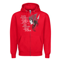 Fate Whispers To Her You Cannot Withstand The Storm T Shirt Zipper Hoodie | Teevron
