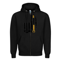 Black farrier, horse lovers no hoof no horse barefoot father's day pullover Zipper Hoodie - linhVisuals
