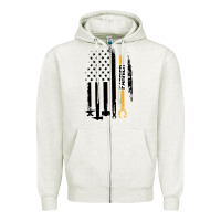 Oatmeal Heather farrier, horse lovers no hoof no horse barefoot father's day pullover Zipper Hoodie - linhVisuals
