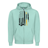 Seafoam farrier, horse lovers no hoof no horse barefoot father's day pullover Zipper Hoodie - linhVisuals
