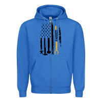 True Royal farrier, horse lovers no hoof no horse barefoot father's day pullover Zipper Hoodie - linhVisuals