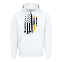White farrier, horse lovers no hoof no horse barefoot father's day pullover Zipper Hoodie - linhVisuals