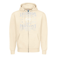 Sandshell legends were born in 1942 year of birth birthday t shirt Zipper Hoodie - linhVisuals