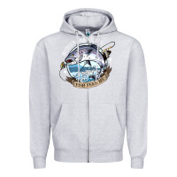 Heather Grey funny women want me, fish fishing fear t shirt Zipper Hoodie - linhVisuals