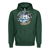Sports Green funny women want me, fish fishing fear t shirt Zipper Hoodie - linhVisuals