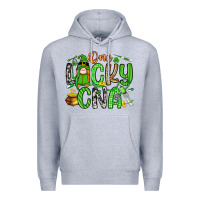 Heather Grey one lucky cna Premium Hoodie - Artiststas