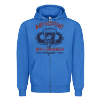 True Royal the engineers of 20th brigade t shirt Zipper Hoodie - linhVisuals