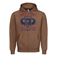 Chestnut the engineers of 20th brigade t shirt Zipper Hoodie - linhVisuals