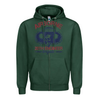 Sports Green the engineers of 20th brigade t shirt Zipper Hoodie - linhVisuals