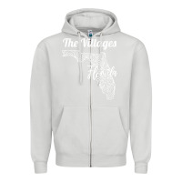 Dove Grey the villages fl   florida city mandala t shirt Zipper Hoodie - linhVisuals