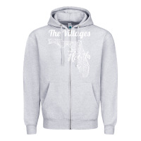 Heather Grey the villages fl   florida city mandala t shirt Zipper Hoodie - linhVisuals
