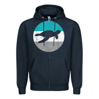 Sea Turtle Retro Gift For Men Or Boys T Shirt Zipper Hoodie | Teevron