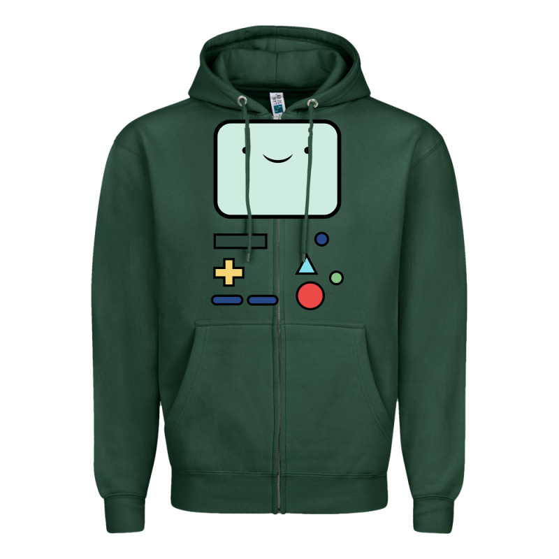 Bmo   Adventure Time Zipper Hoodie by linhVisuals | Teevron