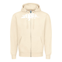 Sandshell armadillo Zipper Hoodie - linhVisuals
