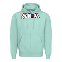 Seafoam Artwork SUM41 Zipper Hoodie - linhVisuals