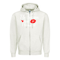 Oatmeal Heather i kissed an electrician and i liked it for girlfriend wife pullover ho Zipper Hoodie - linhVisuals